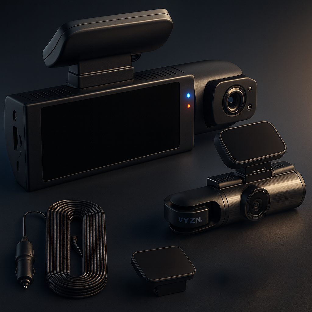 VYZN™ 1080P WIFI Dual camera Dash Cam